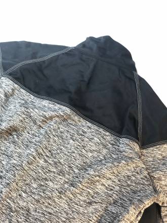 Термобелье (кофта) WARM Long shirt Extreme (черно-серый) XL