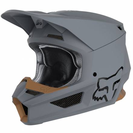 Мотошлем Fox V1 Matte Helmet Stone S 55-56cm (25475-224-S)