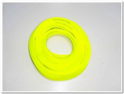 Шланг топливный силиконовый 1см салатовый