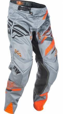 Брюки для мотокросса FLY RACING EVOLUTION 2.0 серые/оранжевые (2018) 36