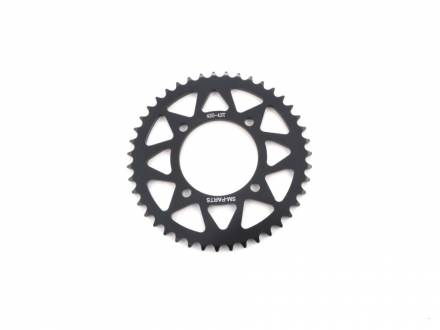 Звезда ведомая аллюминиевая питбайк 420-43T черная  SM-PARTS