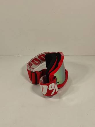 Очки кроссовые 100% STRATA MX White-Red