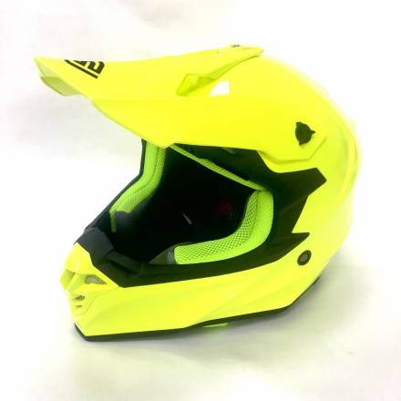 Мотошлем FS - 607 SOLID (Fluo Yellow, XL)
