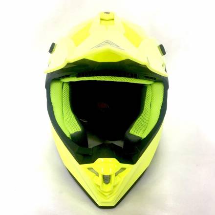 Мотошлем FS - 607 SOLID (Fluo Yellow, XL)