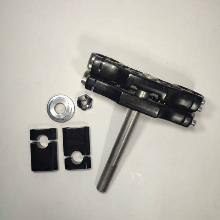 Траверса в сборе #1 алюминий 45/48 (160mm)