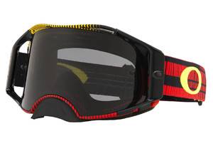 Очки для мотокросса OAKLEY O-Frame 2.0 Frequency красные-черные / темно-серая (OO7068-38)