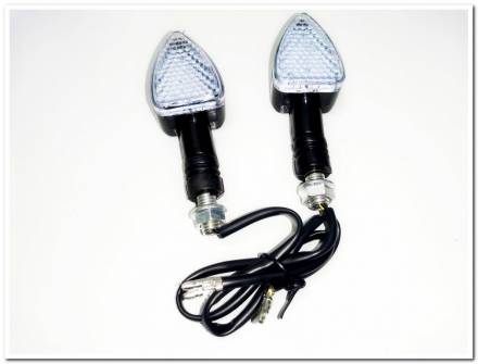 Поворотники светодиодные (компл. 2шт) SM-PARTS  SMP-08A черные