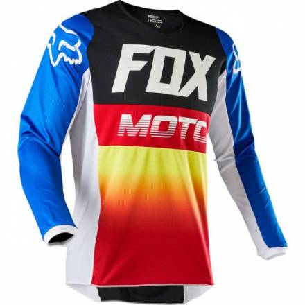 Мотоджерси детская Fox 180 Fyce Kids Jersey Blue/Red KM (24584-149-KM)