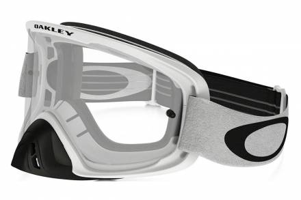 Очки для мотокросса OAKLEY O-Frame 2.0 Solid белые матовые / темно-серая (OO7068-45)