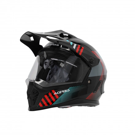 Шлем детский Acerbis RIDER JUNIOR  Black/Red, Y/XL (55-56)