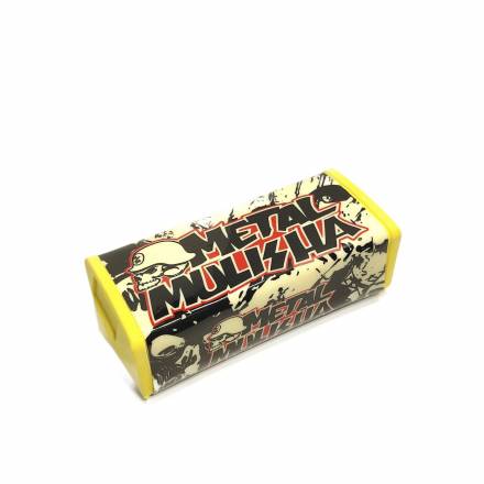 Защита руля (подушка) Metal Mulisha желтая