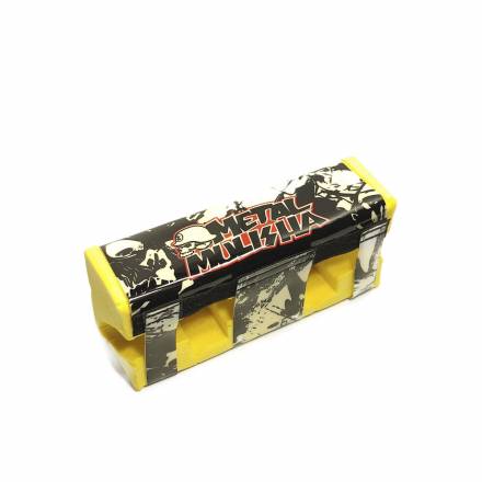 Защита руля (подушка) Metal Mulisha желтая