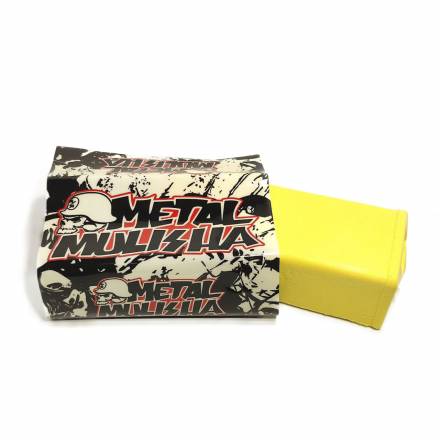Защита руля (подушка) Metal Mulisha желтая