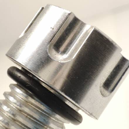 Щуп масляный на питбайк CNC серебряный