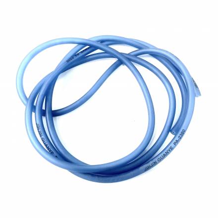 Шланг топливный силиконовый 1см голубой