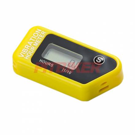 Счетчик моточасов вибрационный желтый