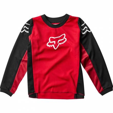 Мотоджерси детская Fox 180 Prix Kids Jersey Flame Red KM (23966-122-KM)