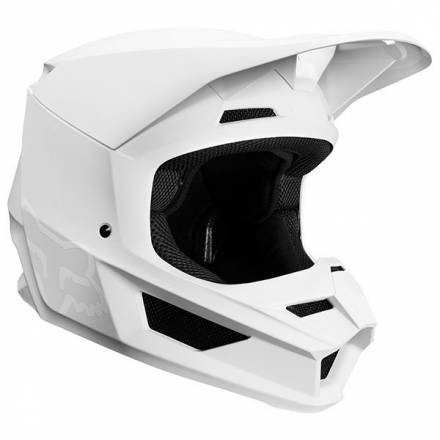 Мотошлем Fox V1 Matte Helmet White XL 61-62cm (25475-008-XL)