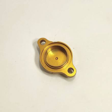 Крышка доступа к клапанам CNC 125 под 2 болта золотая