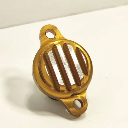 Крышка доступа к клапанам CNC 125 под 2 болта золотая