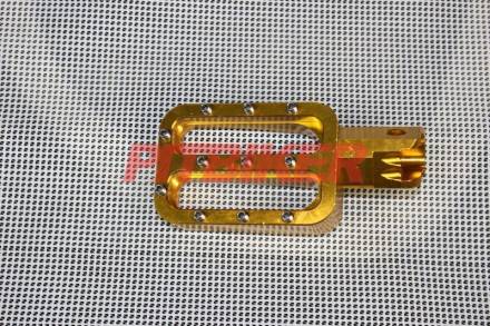 Подножки водителя cnc (пара) золотистые