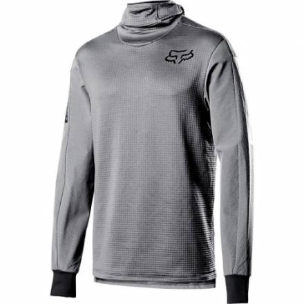 Мотоджерси Fox Defend Thermo Hooded Jersey Steel Grey XL (23988-172-XL)