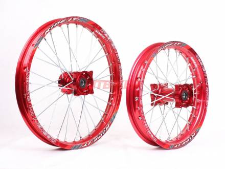 Диски в сборе кросс 14-17 ride it фрез ступ красные