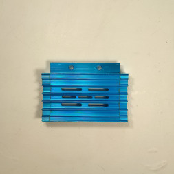 Радиатор алюминиевый синий