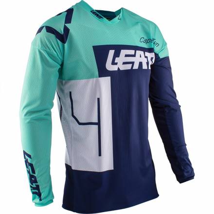 Мотоджерси детская Leatt GPX 3.5 Mini Jersey Aqua XS (110-120cm) (5020001891)
