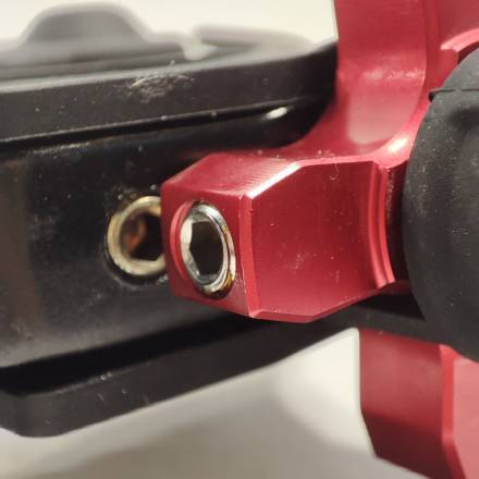 Рычаг IGP сцепления (складной) CNC красный