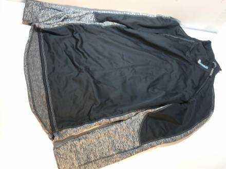 Термобелье (кофта) WARM Long shirt Extreme (черно-серый) L