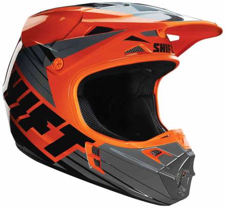 Мотошлем Shift V1 Assault Race Helmet Orange XS (16109-009-XS)   Н33714