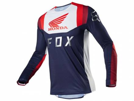 Мотоджерси Fox Flexair Honda Jersey Navy/Red M (23912-248-M)