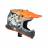 Шлем детский Acerbis PROFILE  JUNIOR Black/Orange ,  L (51-52)