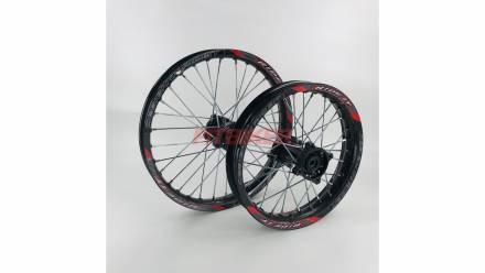 Диски в сборе кросс 14-17 ride it фрез ступ черные