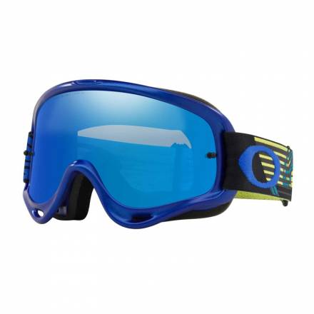 Очки для мотокросса OAKLEY O-Frame Circuit синие / синяя Iridium  (OO7029-51)