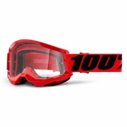 Очки кроссовые 100% STRATA MX Red