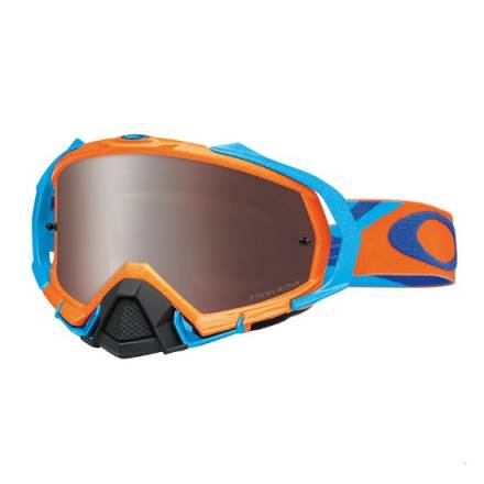Очки для мотокросса OAKLEY Mayhem Pro Heritage оранжевые-синие / черная Prizm MX (OO7051-45)