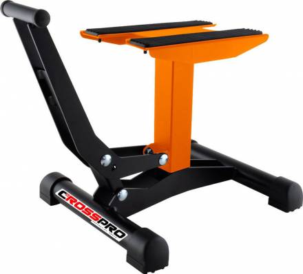 Подставка для кроссового мотоцикла с лифтом Crosspro оранжевая