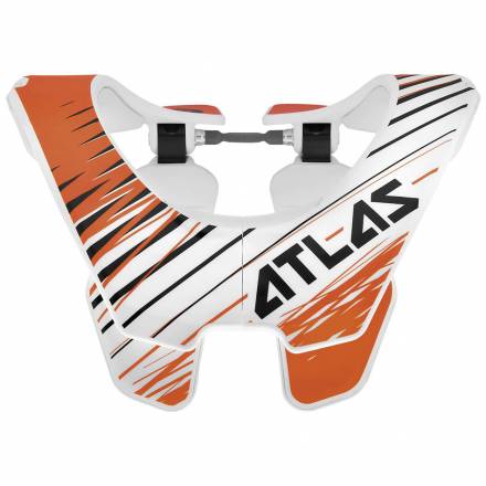 Защита шеи ATLAS AIR Twister белая/оранжевая/черная (2017)    SM