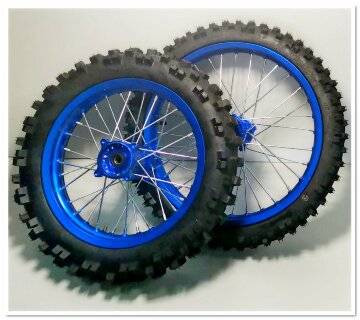 Комплект колес 17/14 фрез ступ, алюм. Обод, kenda