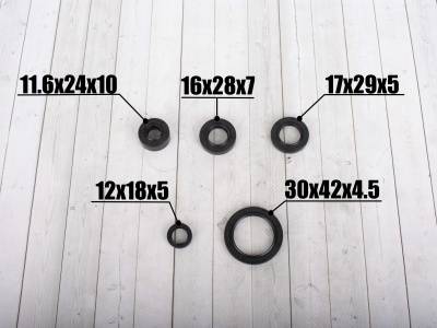 Набор сальников YX150/160см3 (W150-2/W150-5/W160-2)