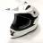 Мотошлем FS-609 SOLID (Glossy White, M)