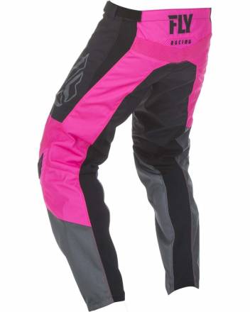 Брюки для мотокросса женские FLY RACING WOMEN&#039;S LITE розовые/черные (2019) 5/6