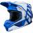 Мотошлем Fox V1 Prix Helmet Blue M 57-58cm (25471-002-M)