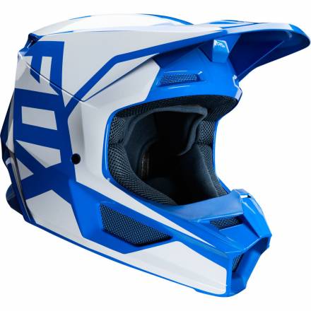 Мотошлем Fox V1 Prix Helmet Blue M 57-58cm (25471-002-M)