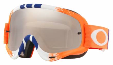 Очки для мотокросса OAKLEY O-Frame Pinned Race оранжевые-синие-красные /темно-серая (OO7029-42)
