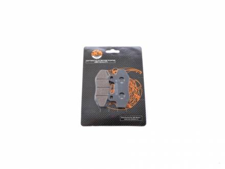 Колодки дискового тормоза питбайк двухпоршневой суппорт  SM-PARTS