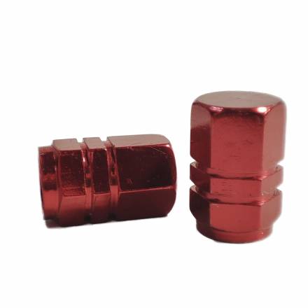 Колпачки на ниппель (компл. 2 шт) красные