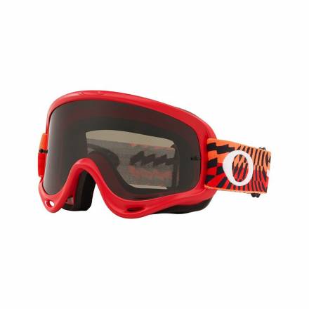 Очки для мотокросса OAKLEY O-Frame Solid красные / темно-серая  (OO7029-45)